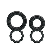 Baile Dual Pack Mens Stretchy Silicone Cock Ring