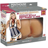 Heather Vandeven Vibrating CyberSkin Doggy Style Pet