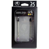 Adjustable Tweezer Clamps with Beaded Glass by Spartacus