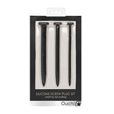 Ouch! Silicone Screw Plug Set by Shots Toys