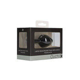 Large Diamond Butt Plug With Handle by Shots Toys