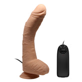 Baile Alex 11 Inches Vibrating G Spot Curved Dildo