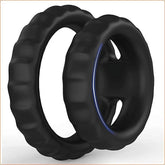 Silicone Dual Cock Ring by BDStyle