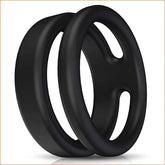 Silicone Dual Penis Ring by BDStyle