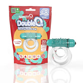 4B DoubleO 6 Vibrating Cock Ring by Screaming O