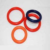 Cock and Ball Rubber Cock Ring 70mm by Hell's Couture