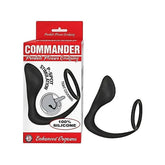 Prostate Pleasure Enhancer Silicone Cockring Set by Nasstoys