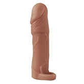 NATURAL REALSKIN Vibrating Penis Enlarger by Nasstoys