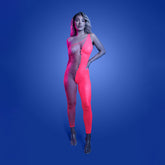 GLOW Hyperdrive Glow In Dark Sexy Womens Bodystocking OS