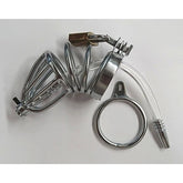 Chastity Device For Male & Urethral Tube by BDStyle
