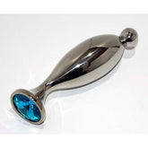 Seal & Ball Steel Sex Probe Medium by Hell's Couture