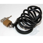 Nugatory Cock Cage Black Metal by Hell's Couture