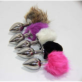 Crazy Rabbit Tail Butt Plug by Hell's Couture