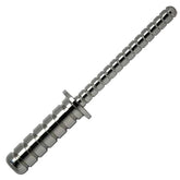 Ribbed Steel Sex Probe by Hell's Couture