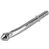 Stainless Steel Phallic Baton Dildo by Hell's Couture