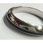 Burn the Rubber Steel Cock Ring by Hell's Couture
