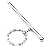 Prince Albert Penis Plug With Ball by Hell's Couture