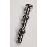 Ribbed Short Cock Plug by Hell's Couture