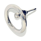 Fancy Sperm Stopper Black Crystal by Hell's Couture