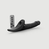 STRAP-ON-ME Multi Orgasm Realistic Strap On Dildo Black