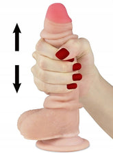 Lovetoy Sliding Skin Dual Layer Flexible Skin Realistic Dong