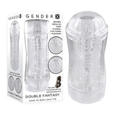 Dual-Ended Vibrating Transparent Massager by Evolved