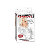 Extreme Ribbed See-Thru Male Stroker by Pipedream