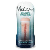 Cyberskin H2O Vulcan Shower Stroker by Topco