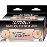 Natural Realskin Pussy and Ass Flesh by Nasstoys