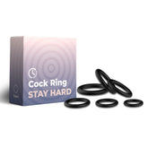 Stay Hard Smooth Cockring Set