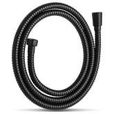 BDStyle Stainless Steel Kink Free Shower Hose Black