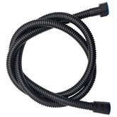 Stainless Steel Kink Free Shower Hose Black by BDStyle