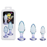 Maia BUTTIES Clear Butt Plugs Set of 3 Sizes by Maia Toys
