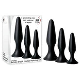 Silicone Booty Boot Camp 3 Size Anal Training Kit
