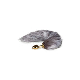 Fox Tail No 5 Gold Anal Plug by Easytoys