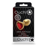 OUCH! Heart Gem Butt Plug - Small by Shots Toys