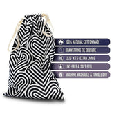 The Collection Embrace Cotton Storage Bag by Blush Novelties
