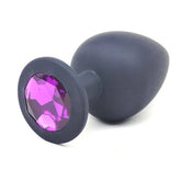 Daytona Black Silicone Anal Plug by Doc Johnson