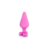 Play With Me Naughty Candy Heart Silicone Butt Plug
