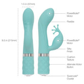 Pillow Talk Kinky Clitoral and G-spot Vibrator