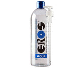 EROS AQUA Water Based Lubricant Bottle with Pump 1000ml