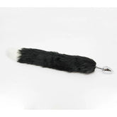 Faux Fur Fox Tail Butt Plug Medium by Love In Leather
