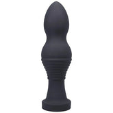 Piggy Anal Plug Black by Tantus