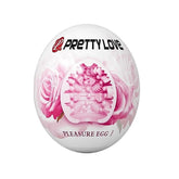 Pretty Love Pleasure Egg Ribbed Textured Male Masturbator