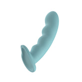 Passion Play Liquid Silicone Wavy Ridged Dildo