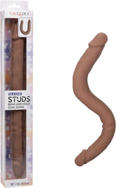 CalExotics Silicone Studs 16 Inch Bend And Hold Dual Dong