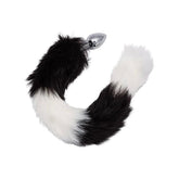 Running Wild Black and White Metallic Anal Probe