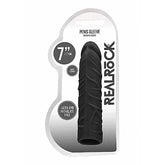 Realrock Skin Penis Sleeve 7 Inch by Shots Toys