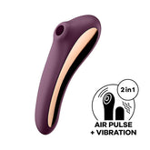 Dual Kiss Double Sided Air Pulse Clitoral Vibrator