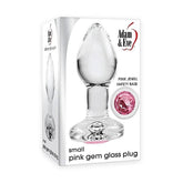 Pink Gem Glass Plug by Adam & Eve Sextoys